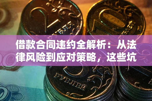 济南借款合同违约全解析：从法律风险到应对策略，这些坑别再踩！